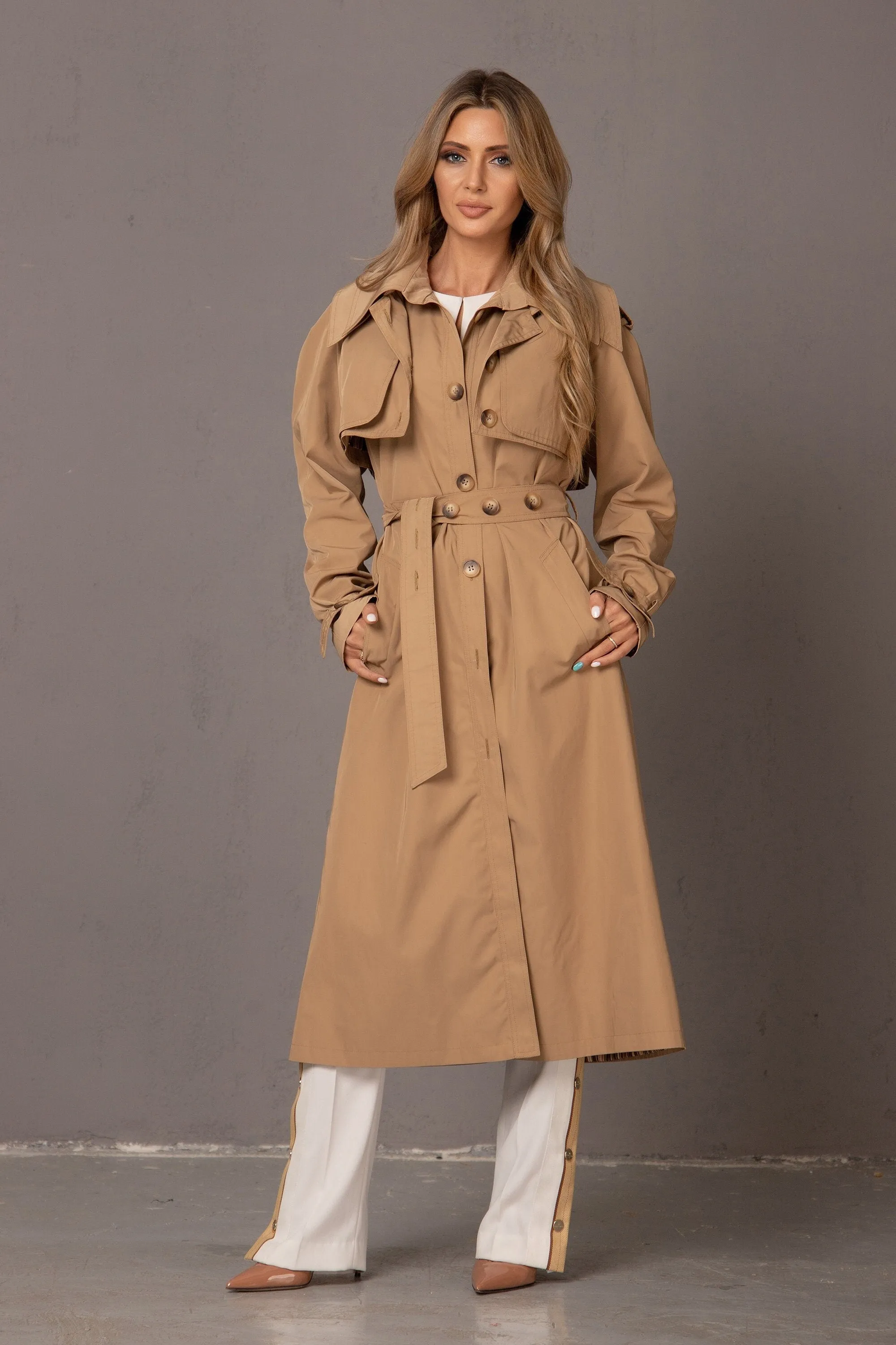 3 OUTFITS IN 1 TRENCH COAT