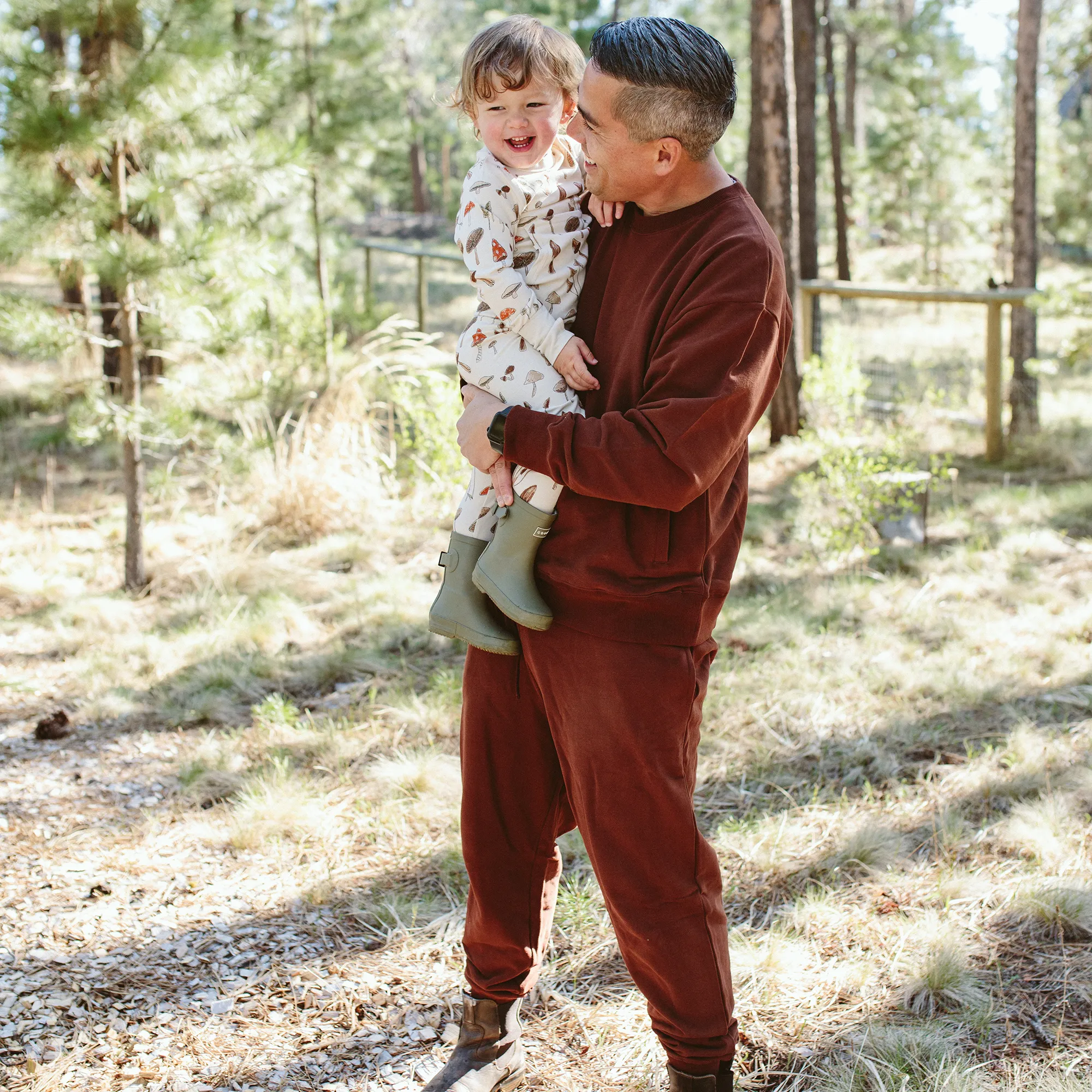 Adult Terry Sweatsuit Pant - Redwood