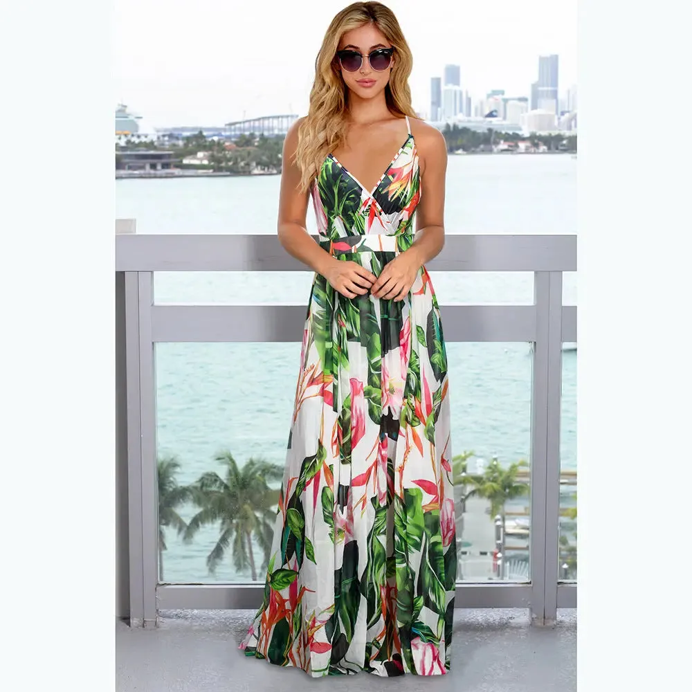 Casual Sleeveless Maxi Dress