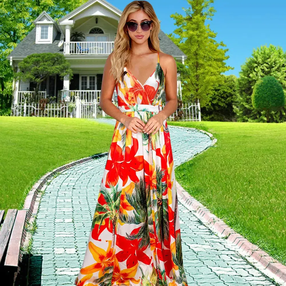 Casual Sleeveless Maxi Dress