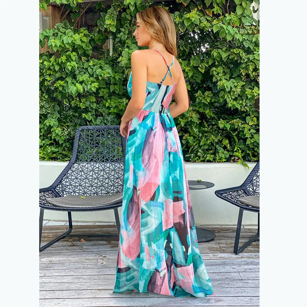 Casual Sleeveless Maxi Dress