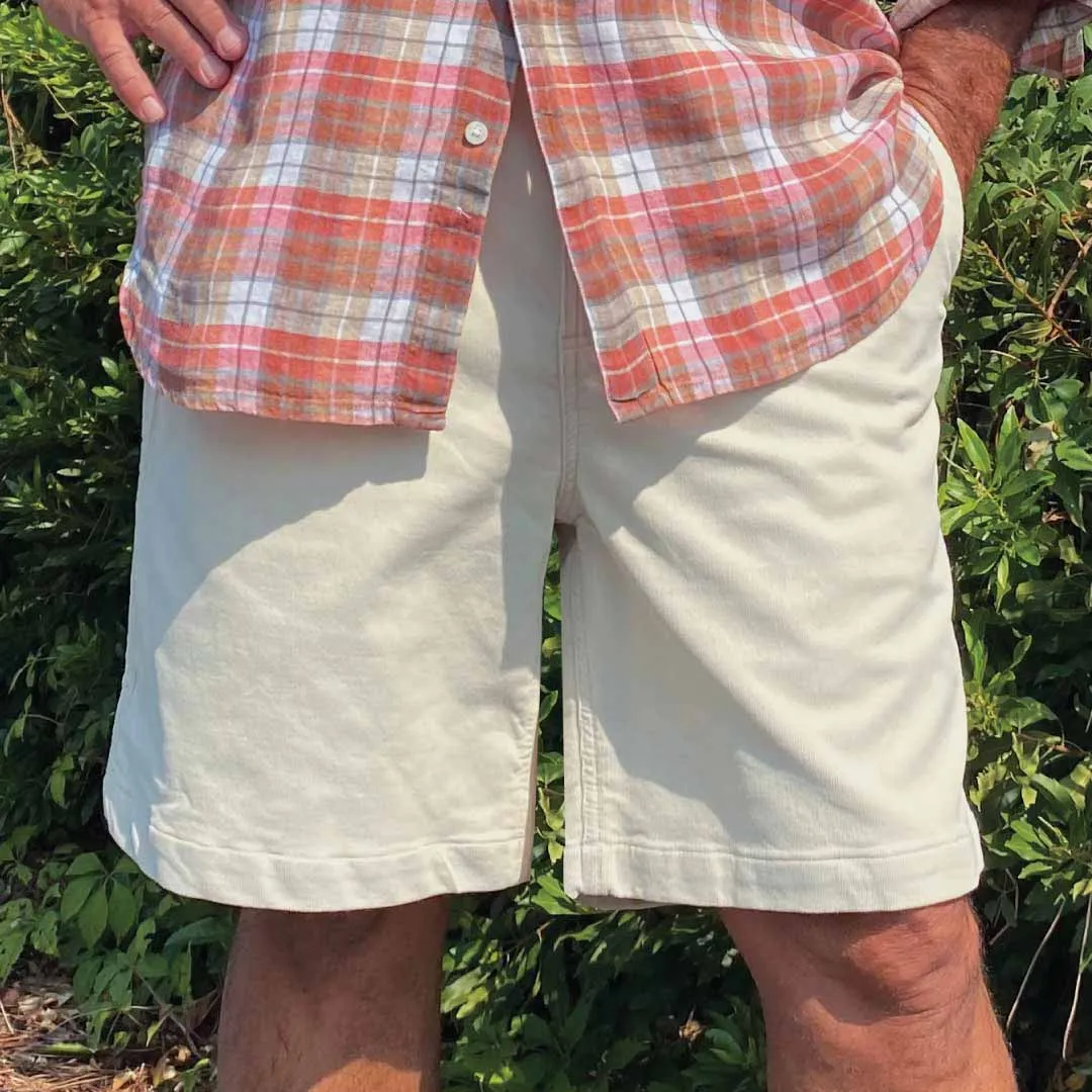 Corduroy Drawstring Shorts