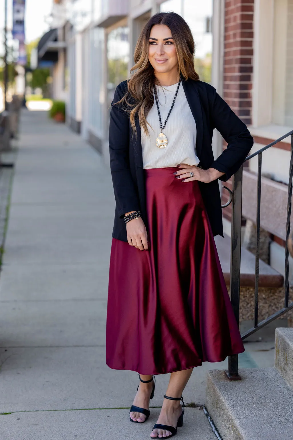 Elegant Midi Skirt