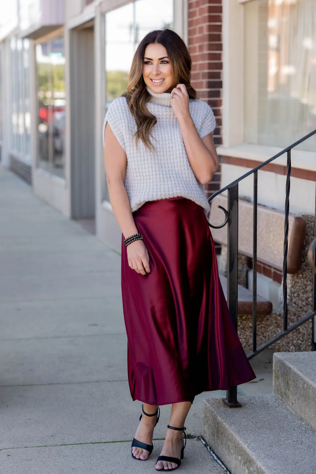 Elegant Midi Skirt