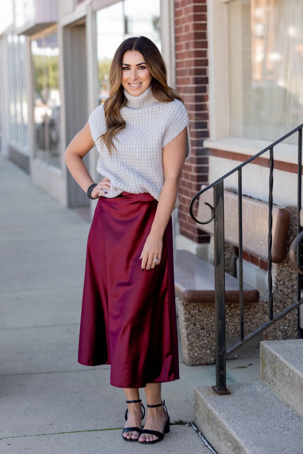 Elegant Midi Skirt