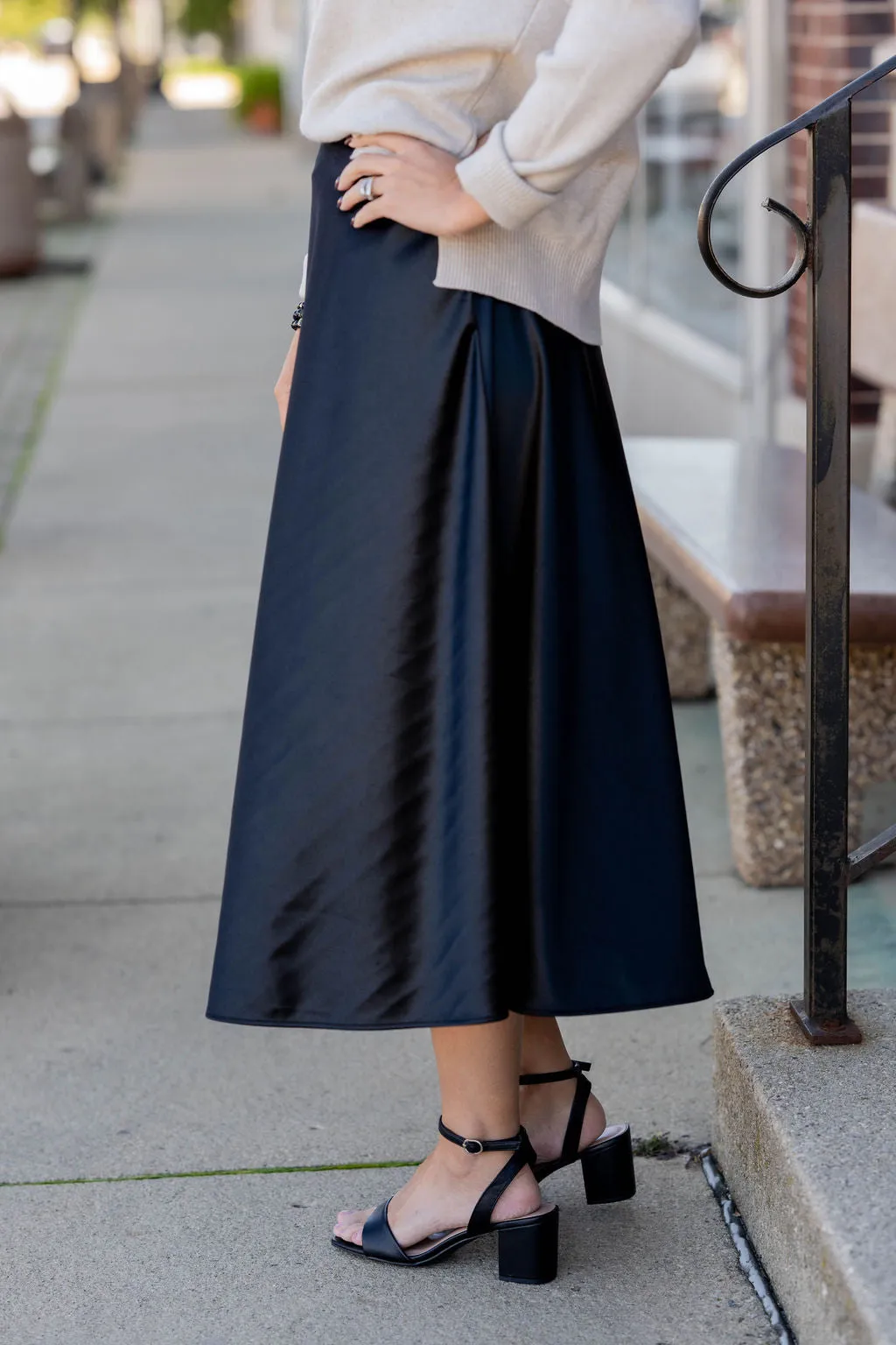 Elegant Midi Skirt