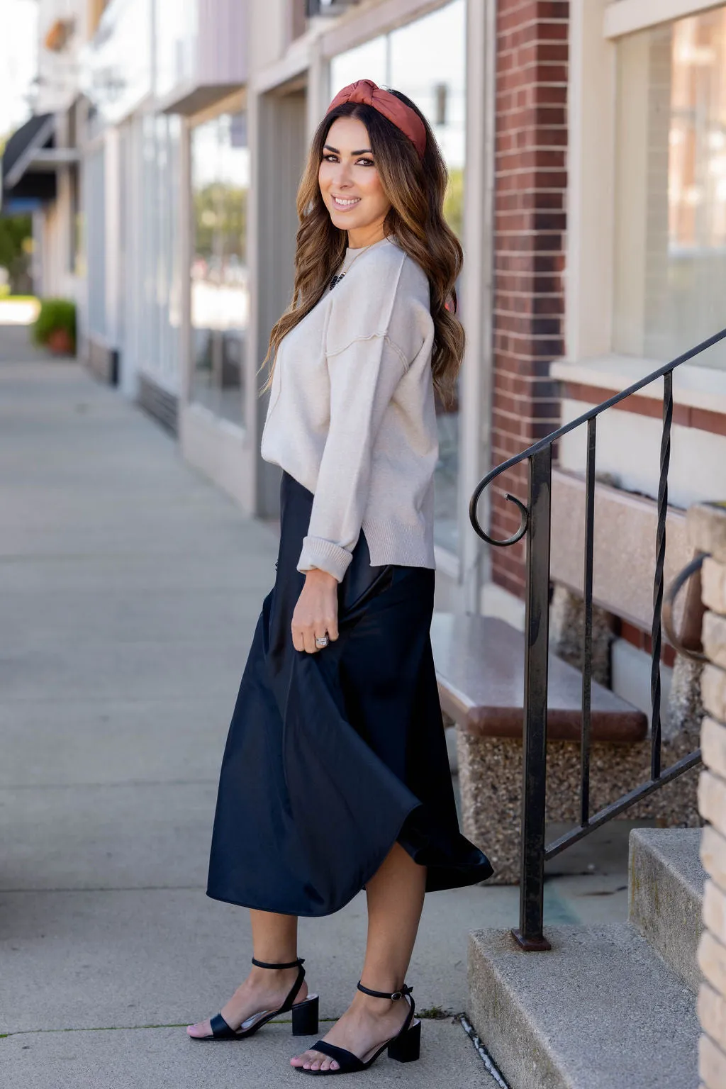 Elegant Midi Skirt