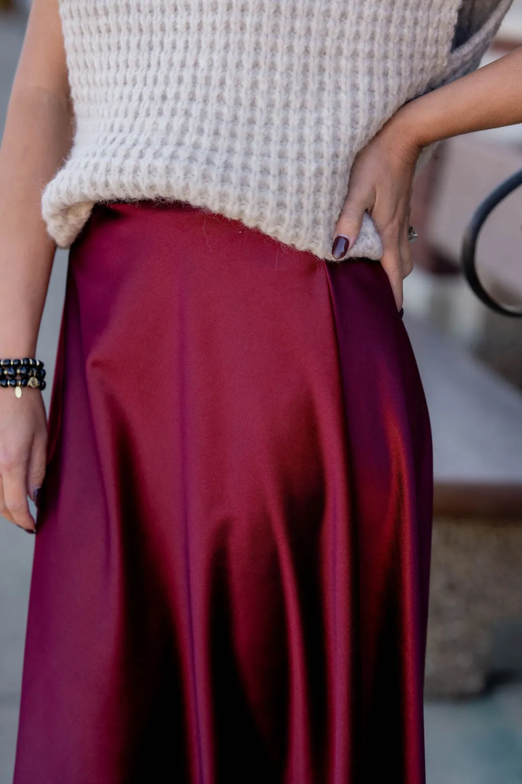 Elegant Midi Skirt