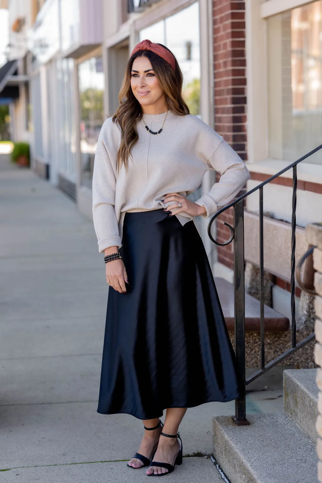 Elegant Midi Skirt