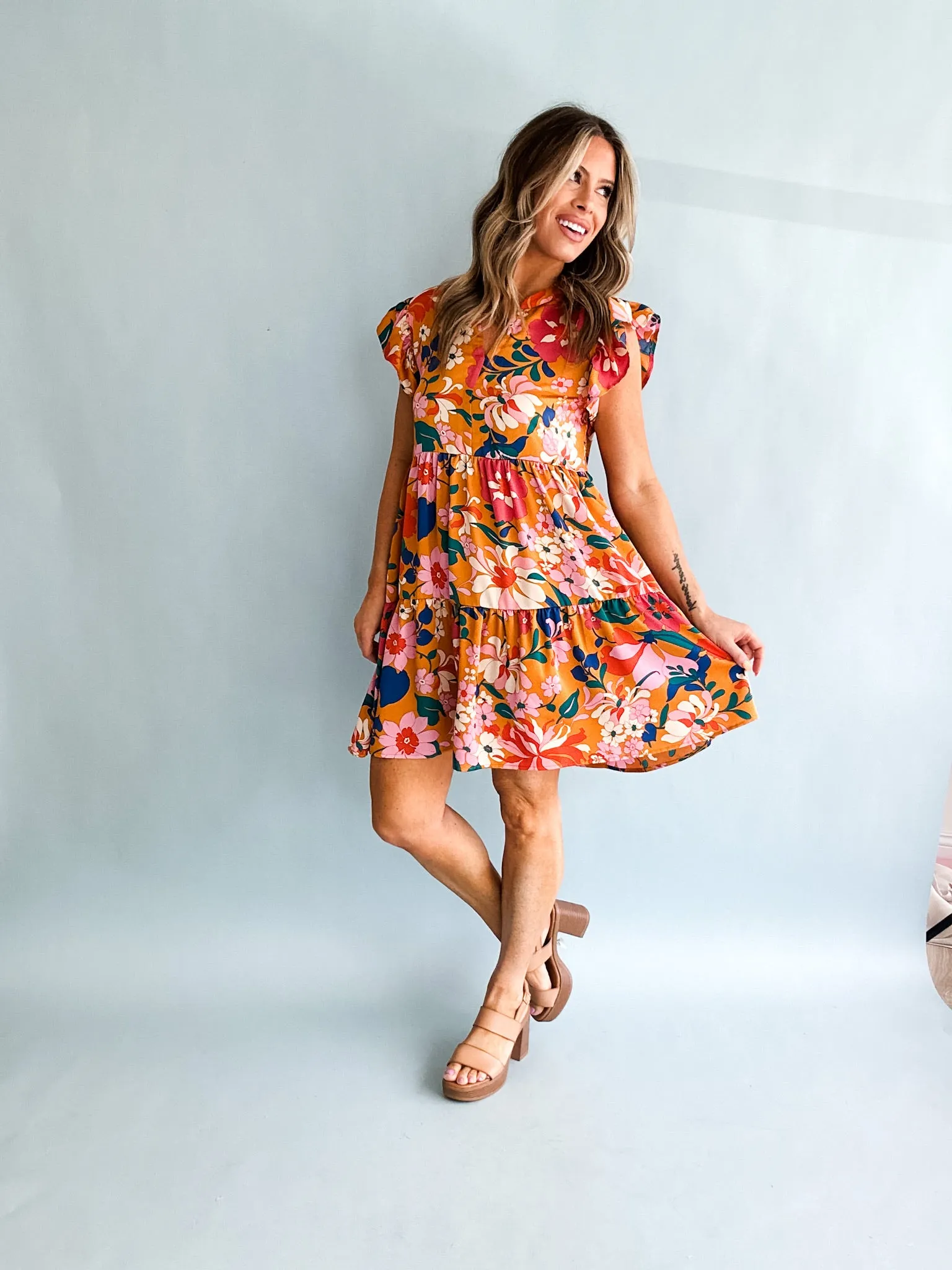 Enchanted Floral Dress