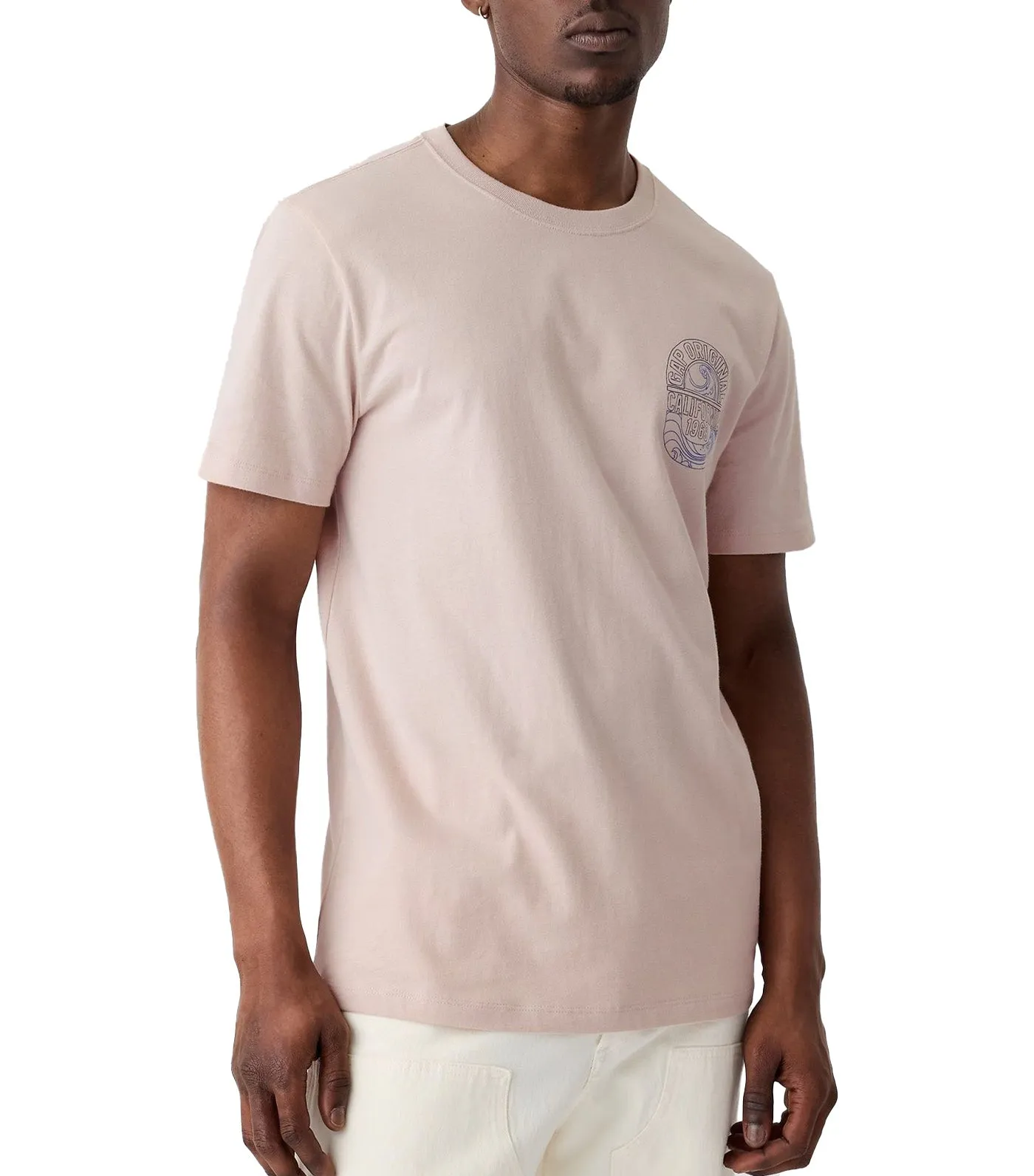 Everyday Soft Graphic T-Shirt Dull Rose