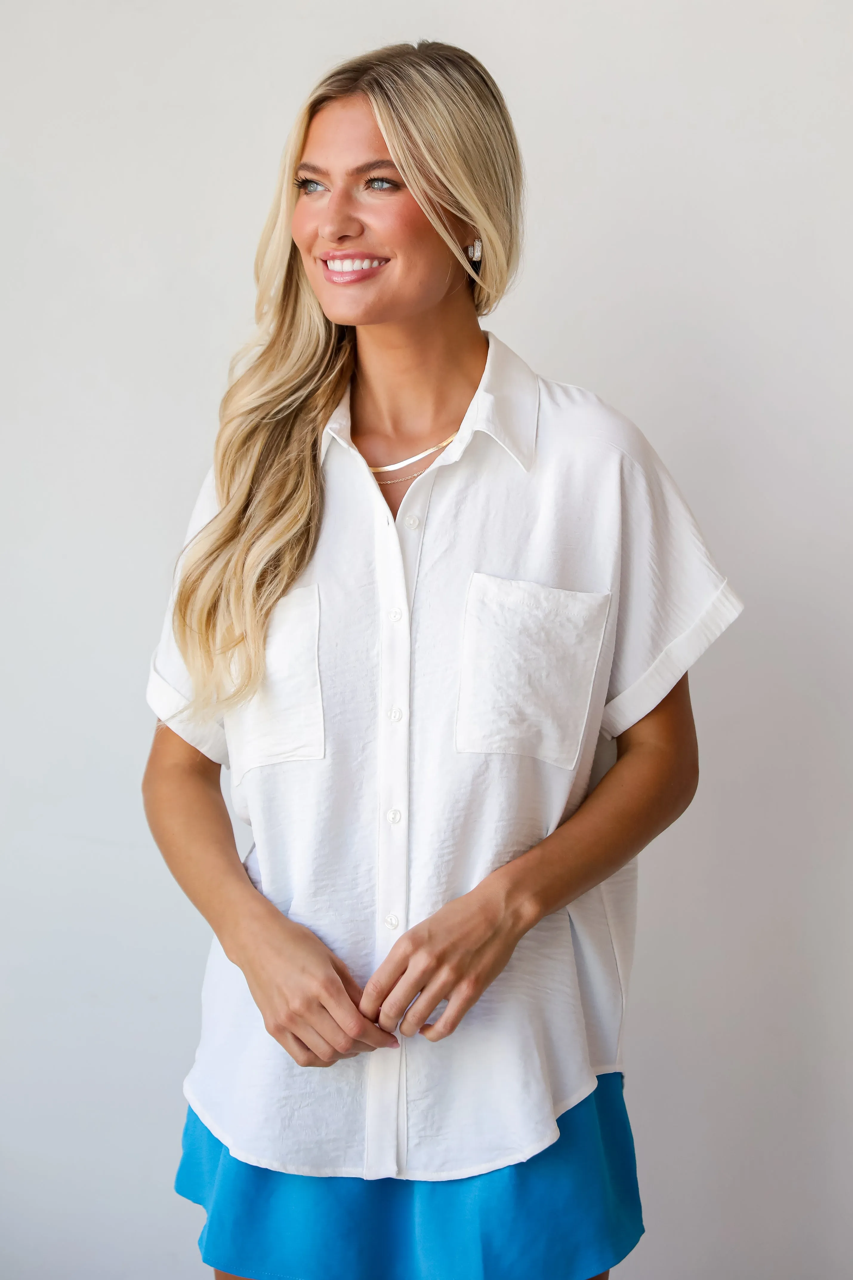 FINAL SALE - Charming Endeavors Blouse - DU DEAL