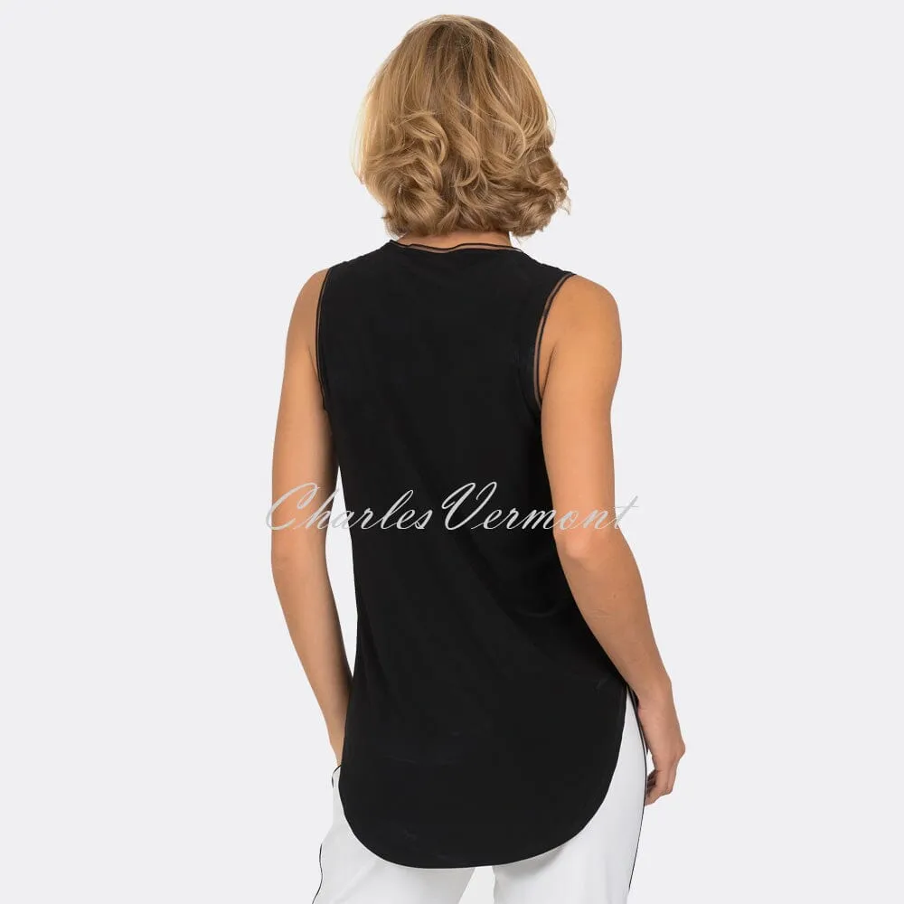 Joseph Ribkoff Long Line Camisole – Style 191167 (Black)