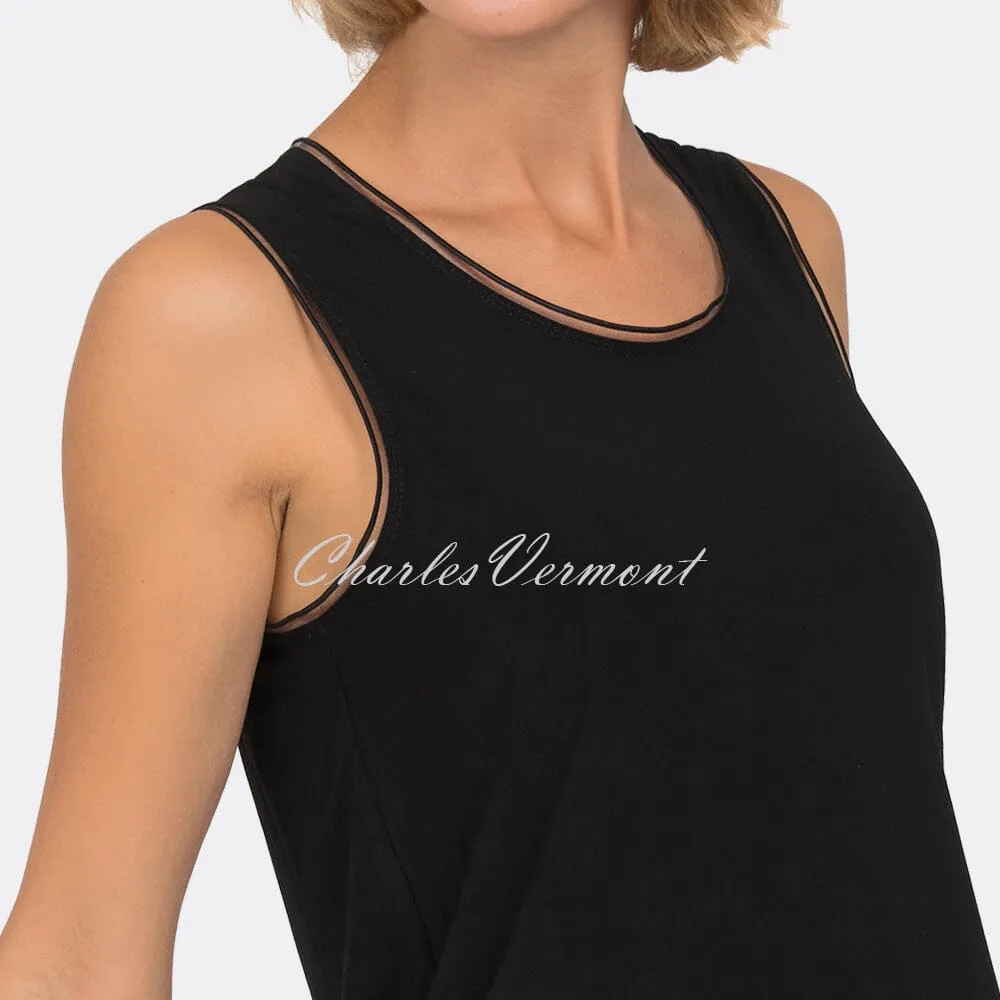 Joseph Ribkoff Long Line Camisole – Style 191167 (Black)