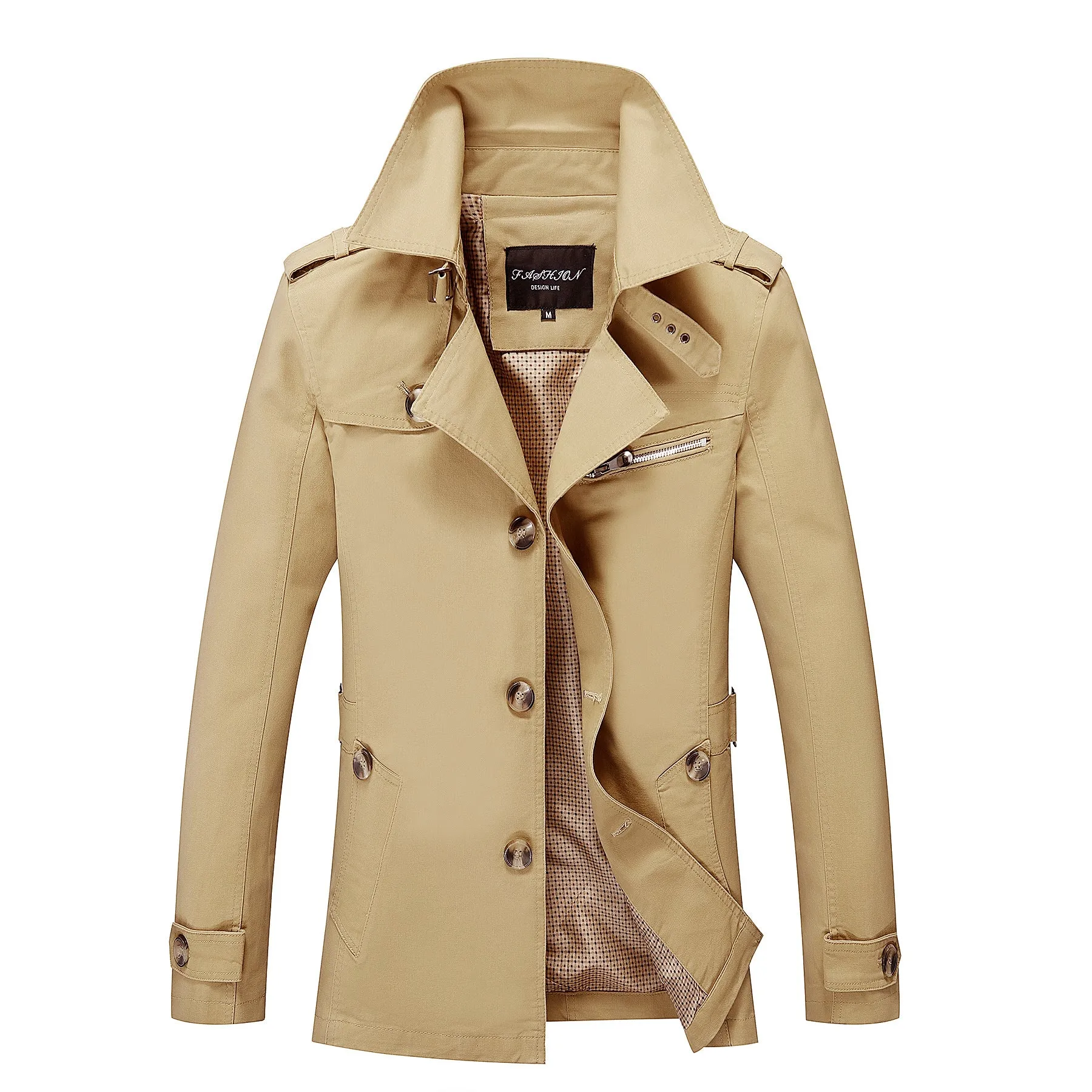 Men's jacket  Trench Coat