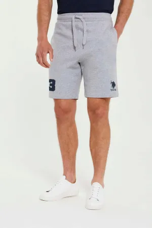 Mens Player 3 Sweat Shorts in Vintage Grey Heather