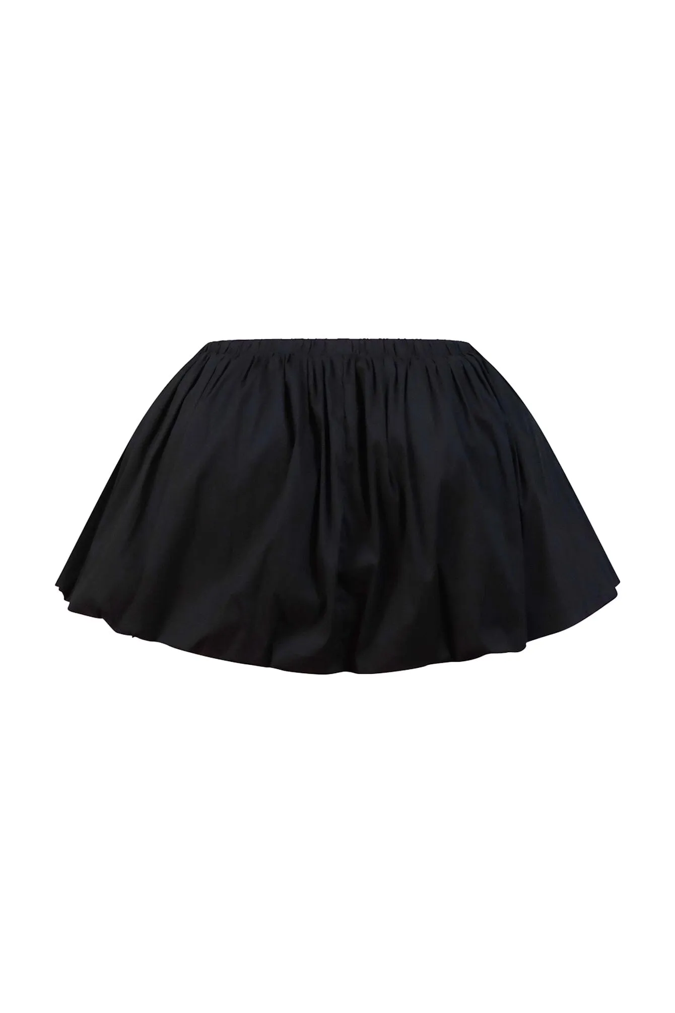 Murphy Bubble Mini Skirt With Drawstring