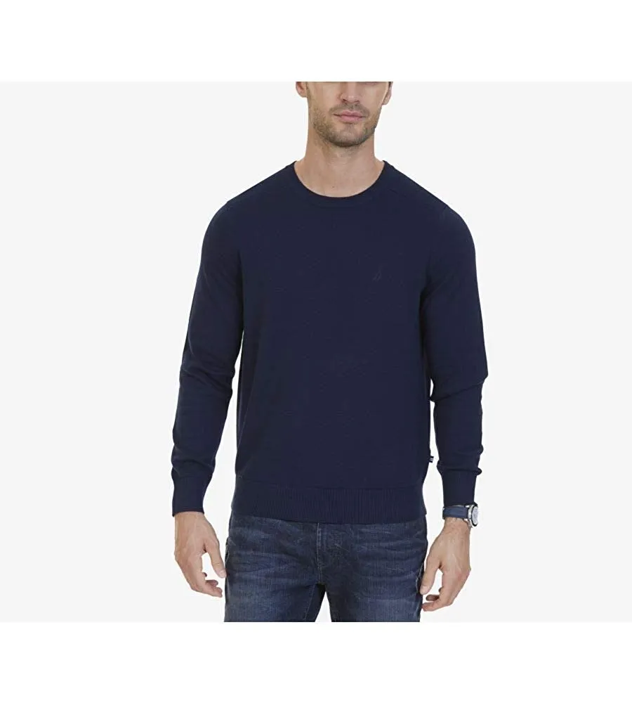 Nautica Men's Crew Neck Lightweight Sweater