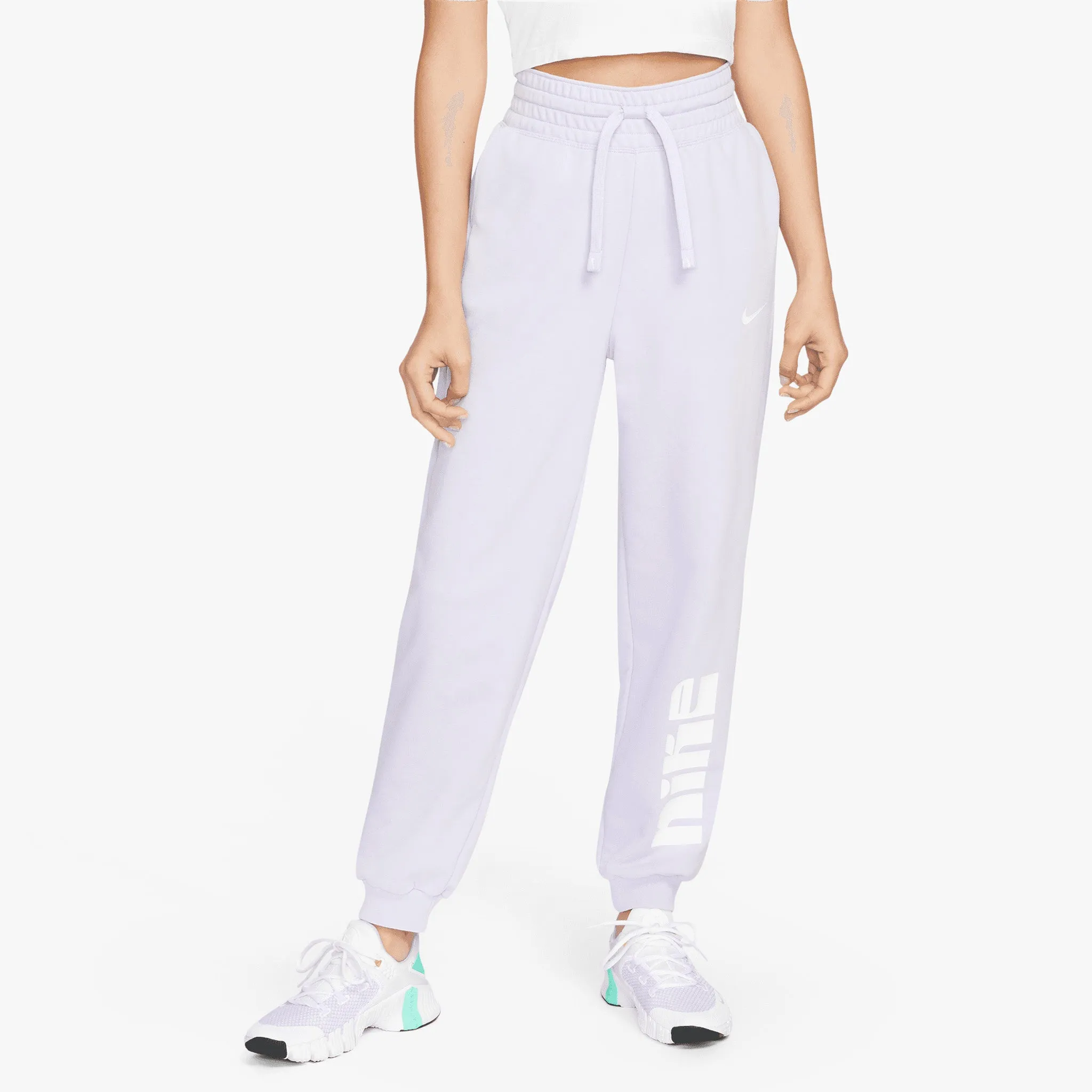 Nike Women's French Terry Training Pants / Pure Violet