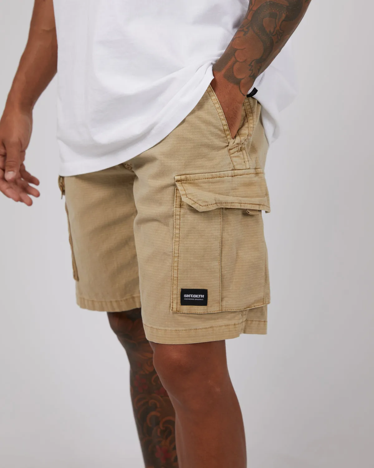 Ripstop Cargo Short | Sand