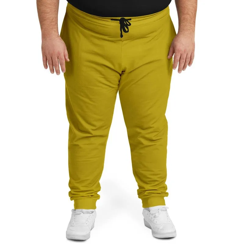 Shaded Yellow Joggers | Unisex | with PLUS sizes | C0M12Y100K30