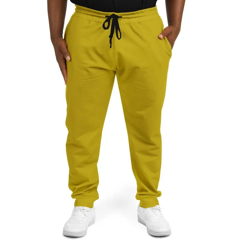 Shaded Yellow Joggers | Unisex | with PLUS sizes | C0M12Y100K30