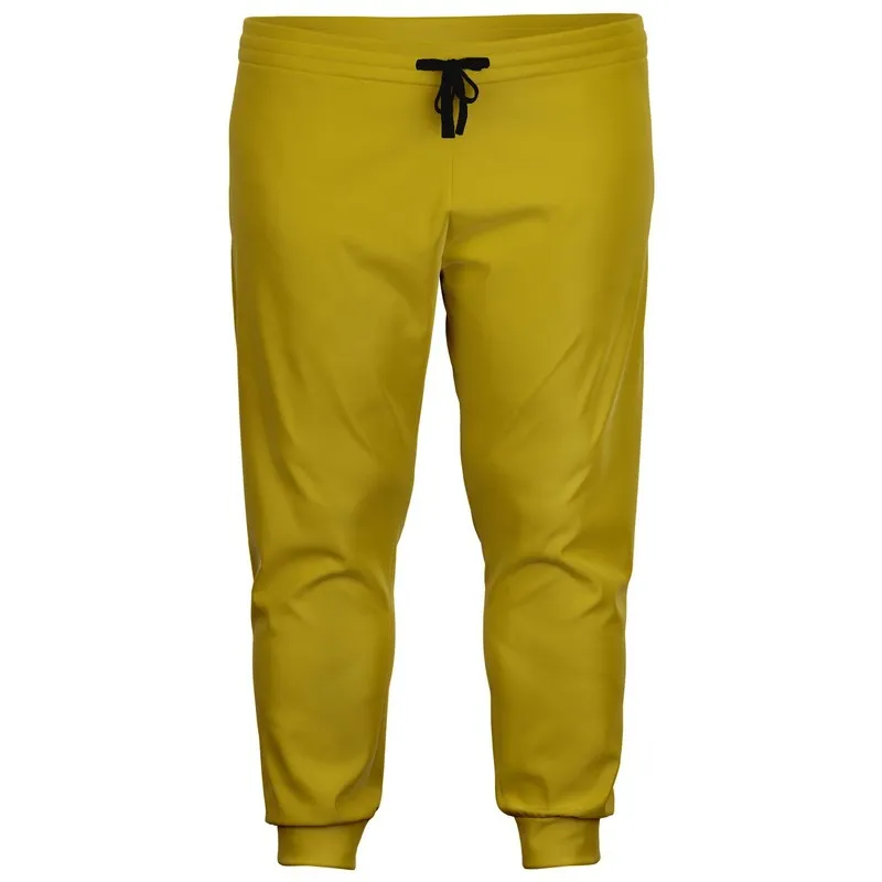 Shaded Yellow Joggers | Unisex | with PLUS sizes | C0M12Y100K30