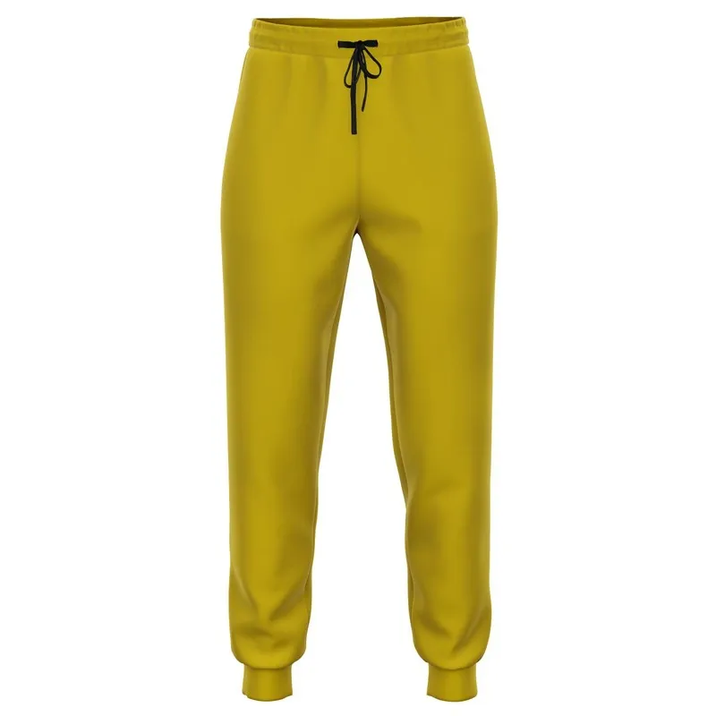 Shaded Yellow Joggers | Unisex | with PLUS sizes | C0M12Y100K30