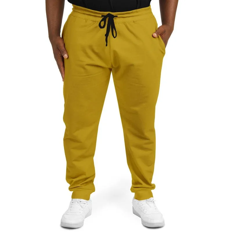 Shaded Yellow Joggers | Unisex | with PLUS sizes | C0M25Y100K30