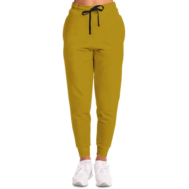 Shaded Yellow Joggers | Unisex | with PLUS sizes | C0M25Y100K30