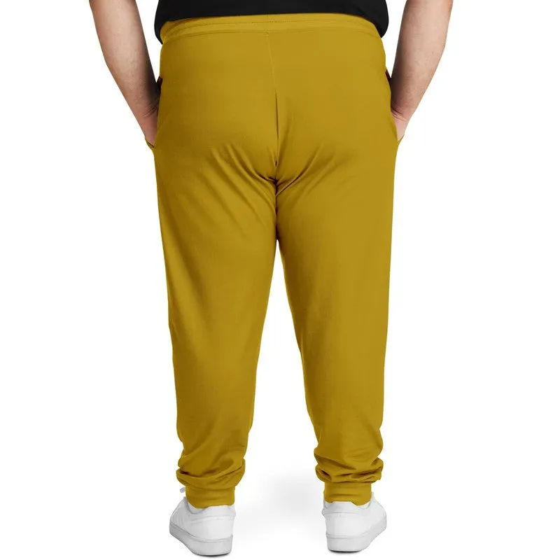 Shaded Yellow Joggers | Unisex | with PLUS sizes | C0M25Y100K30