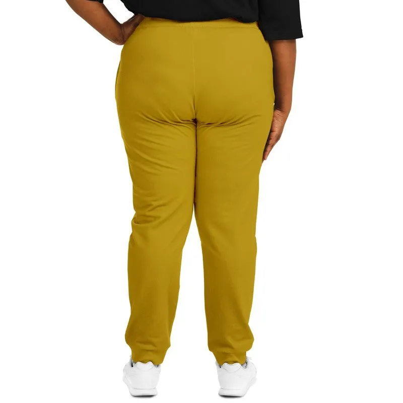 Shaded Yellow Joggers | Unisex | with PLUS sizes | C0M25Y100K30