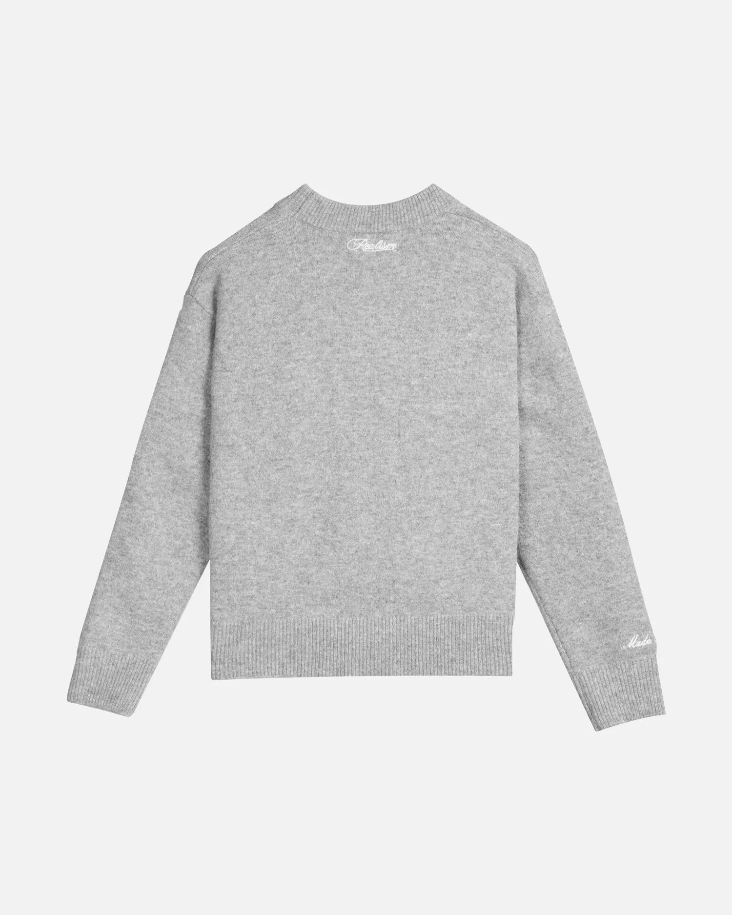 SSS REALISM RADIANT KNIT CREWNECK GREY MARLE