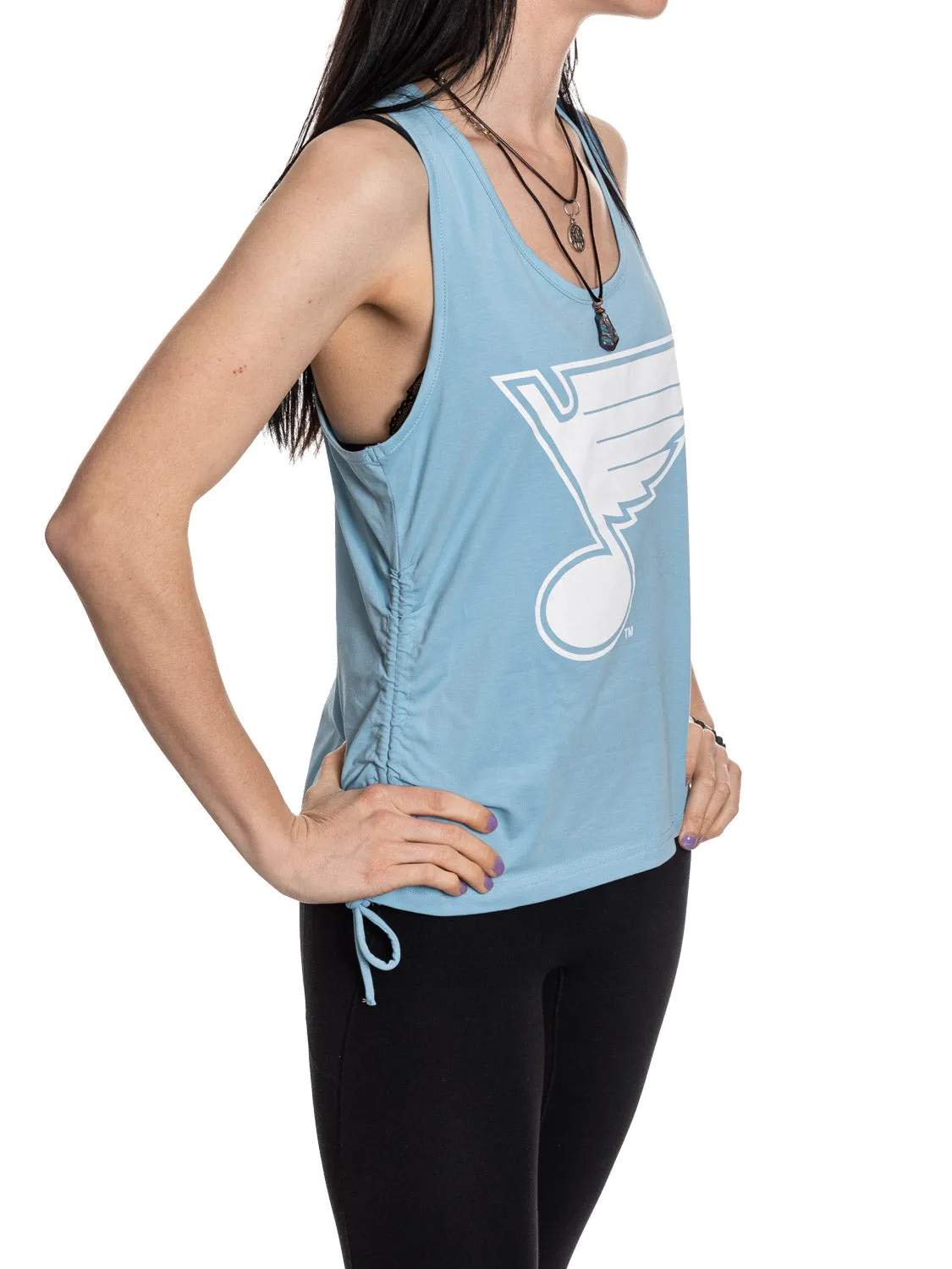 St. Louis Blues Women's Adjustable Jersey Knit Tank Top