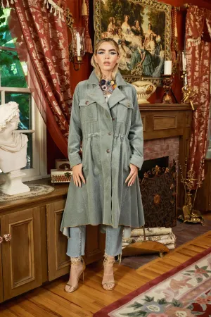 Sweet November Corduroy Trench Coat