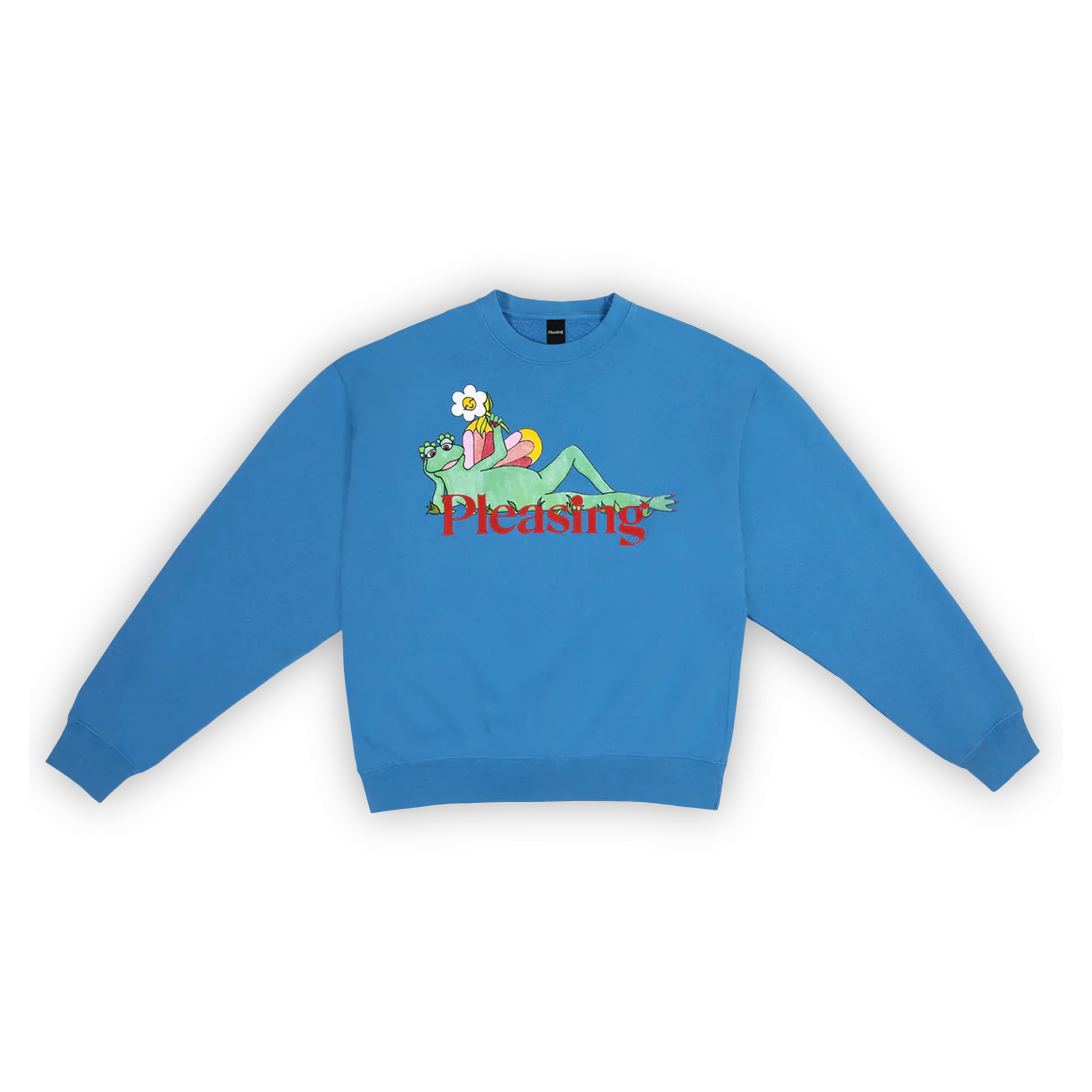 The Pleasing Crewneck in Sky Blue