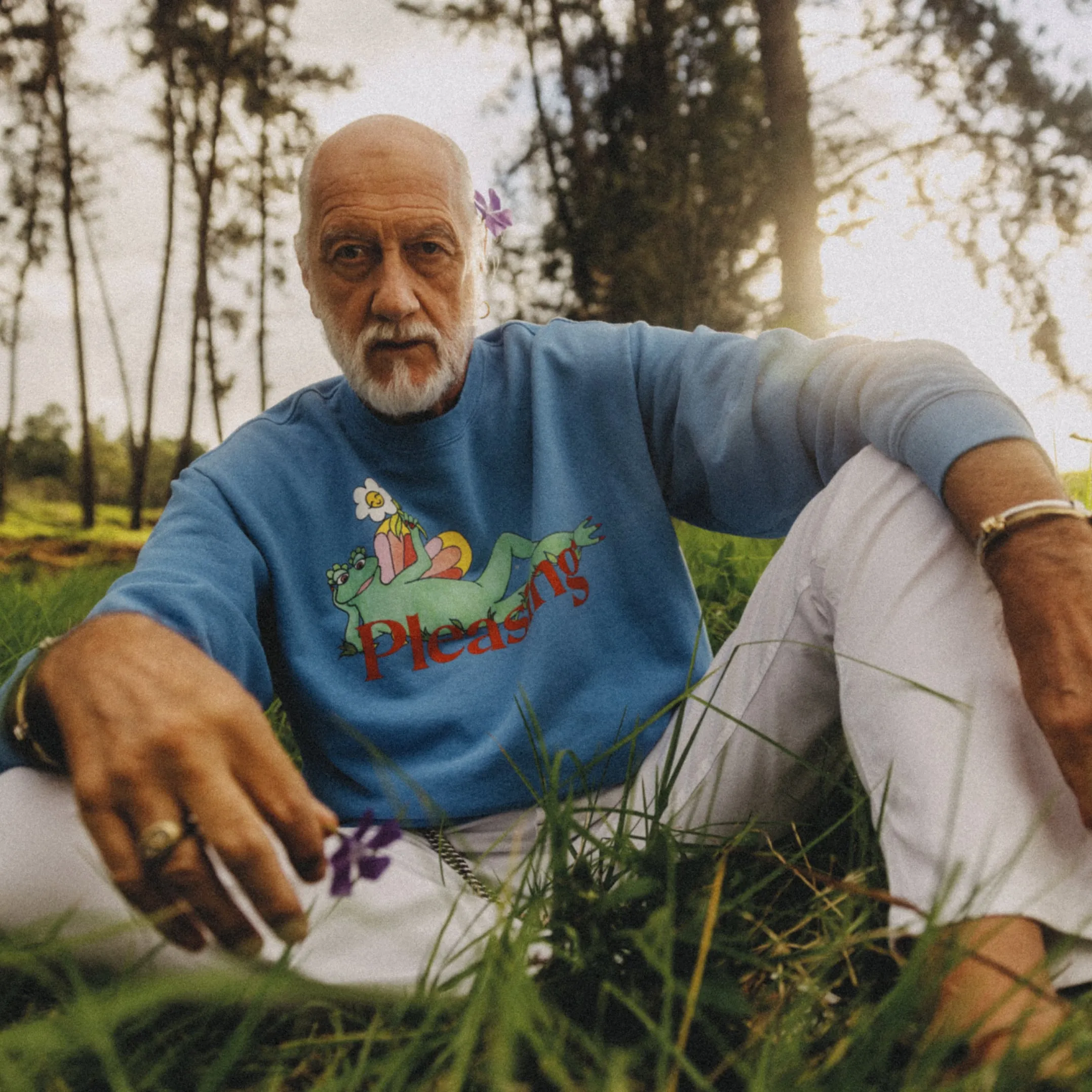 The Pleasing Crewneck in Sky Blue