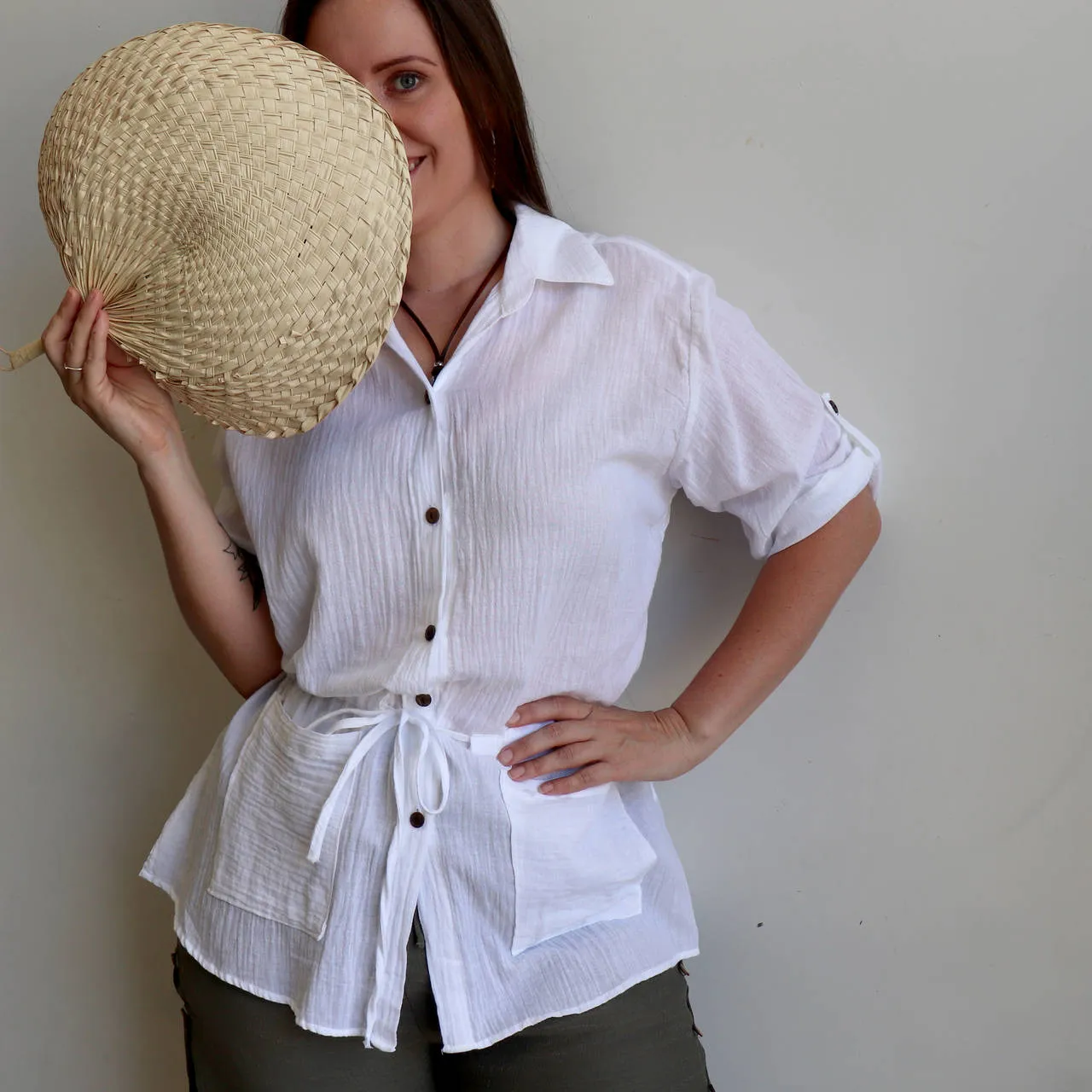 The Safari Blouse