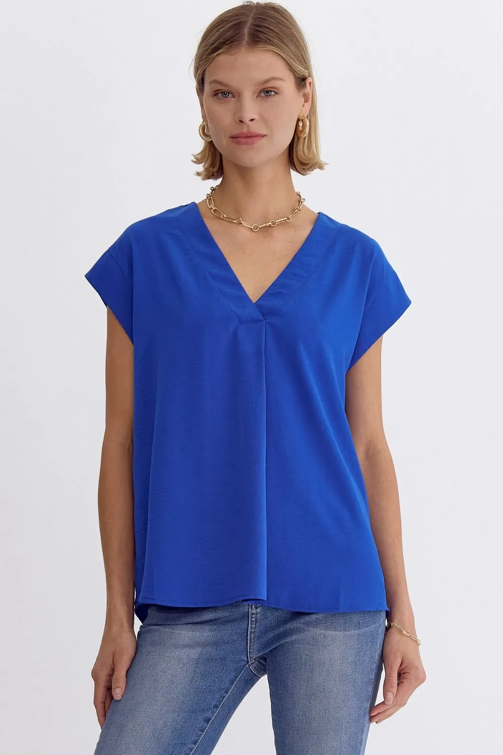 Vibrant V-Neck