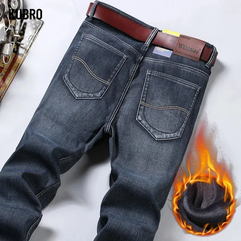 Warm Attire™ Flannel Stretch Jeans