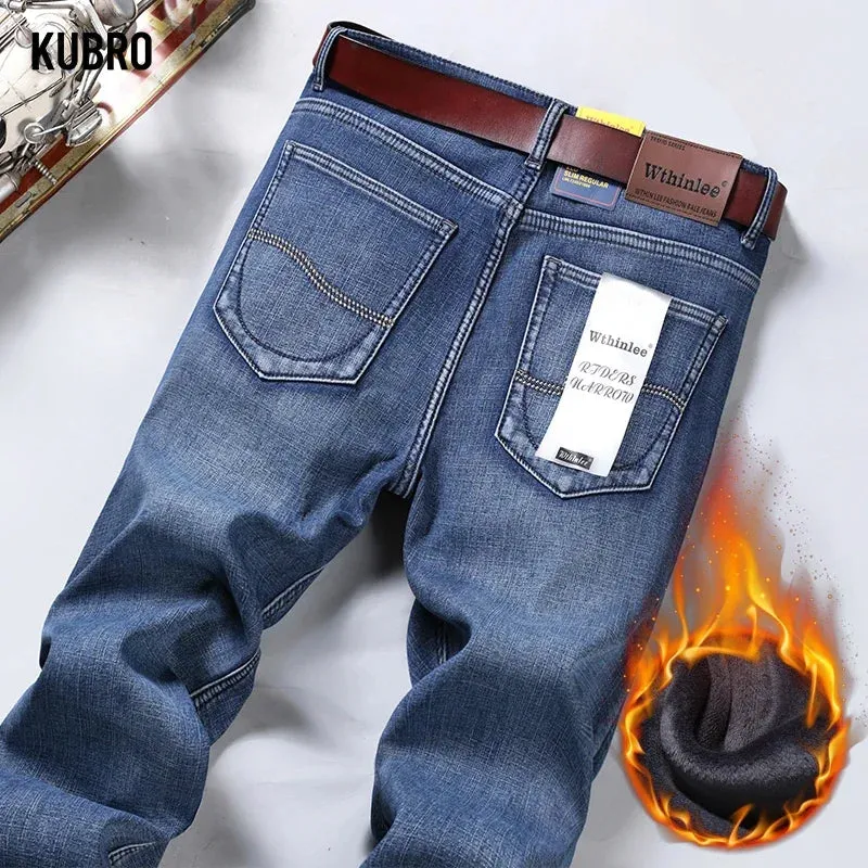 Warm Attire™ Flannel Stretch Jeans