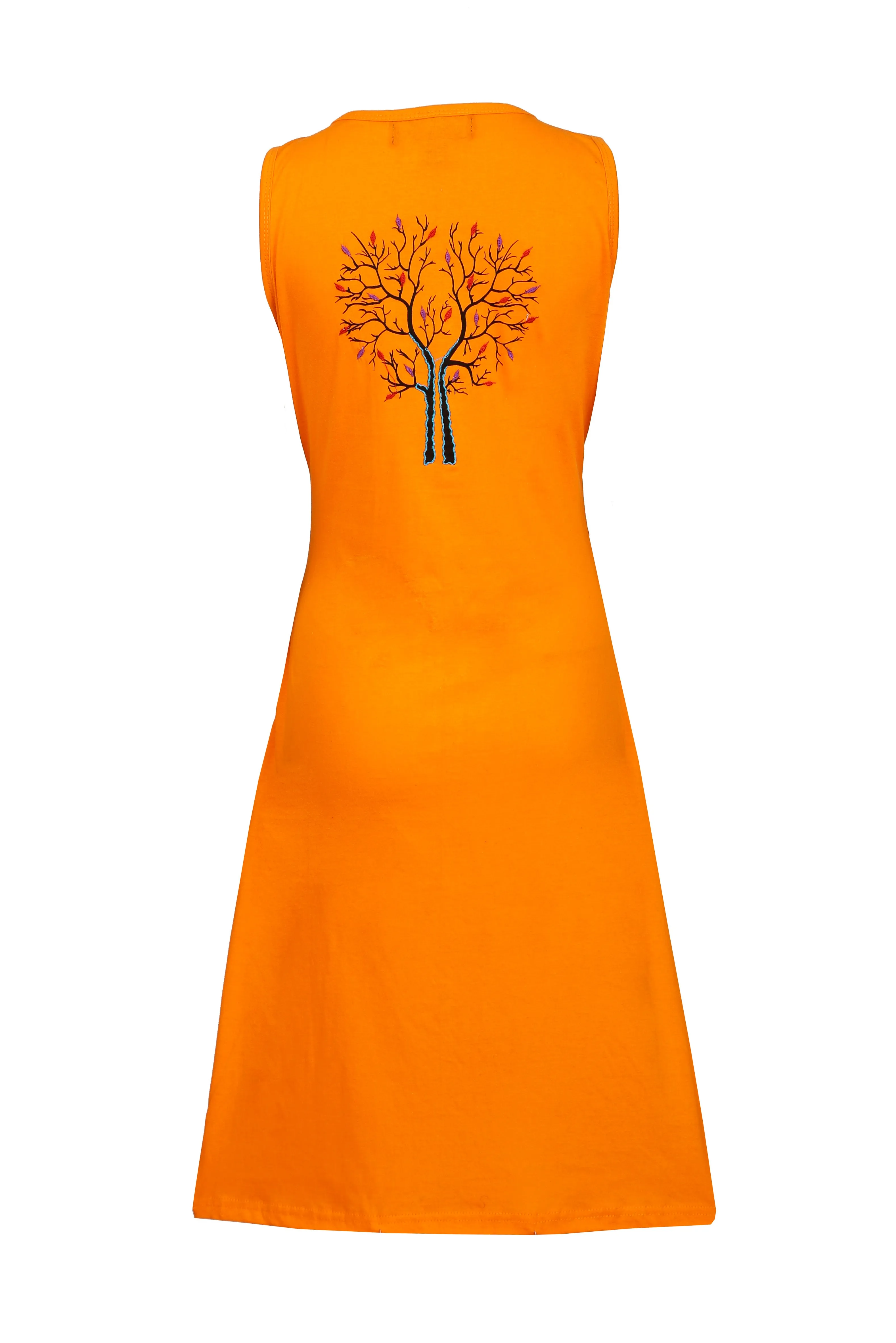 women-sleeveless-summer-dress-with-tree-embroidery