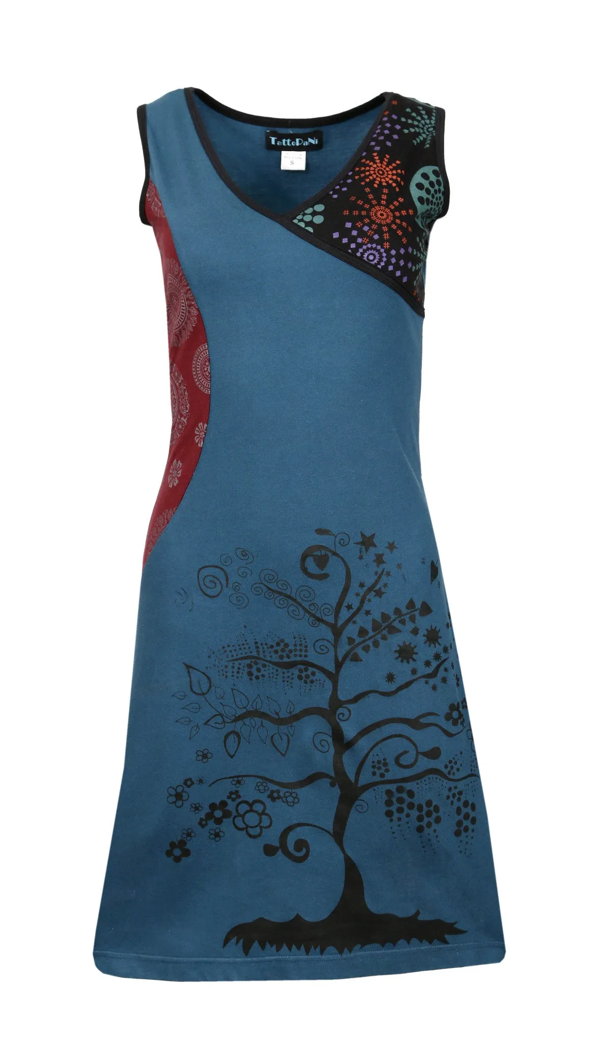 womens-colorful-summer-sleeveless-dress-tree-embroidery