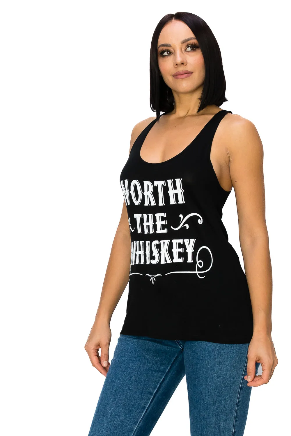 WORTH THE WHISKEY TANK TOP